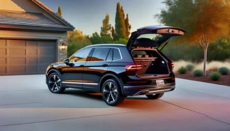 Dimensions du Tiguan 2025 : surprise sur la capacité du coffre